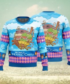 Christmas Castle Howl’s Moving Castle Ugly Christmas Sweater