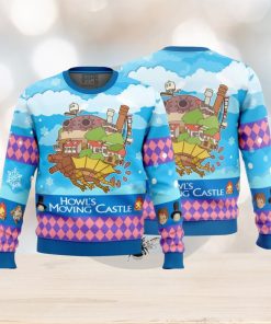 Christmas Castle Howl’s Moving Castle Ugly Christmas Sweater