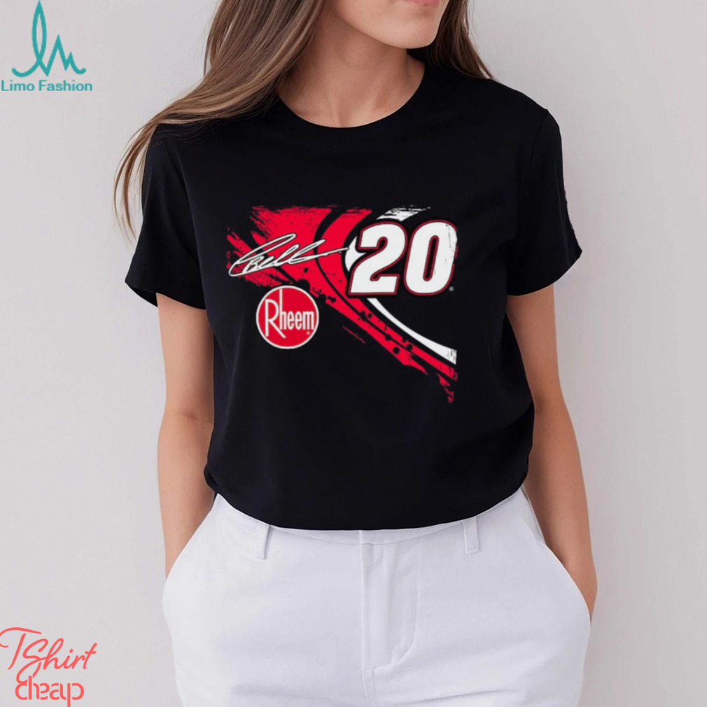 Christopher Bell Joe Gibbs Racing Team Collection Rheem Car T Shirt Christopher Bell Joe Gibbs Racing Team Collection Rheem Car T Shirt