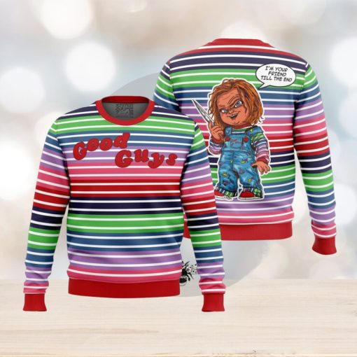 Chuckie Doll Good Guys Ugly Christmas Sweater