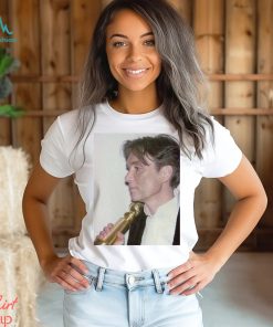 Cillian Murphy With His Golden Globe Photo Vintage T Shirt
