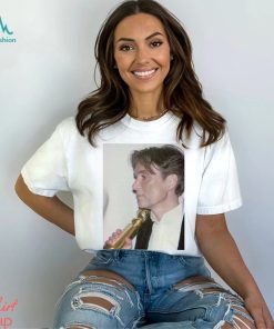 Cillian Murphy With His Golden Globe Photo Vintage T Shirt