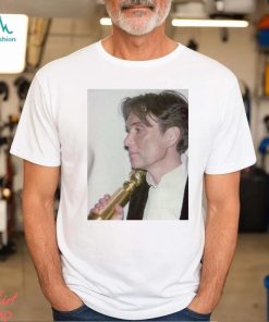 Cillian Murphy With His Golden Globe Photo Vintage T Shirt
