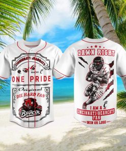 Cincinnati Bearcats Classic All Over Print Baseball Jersey
