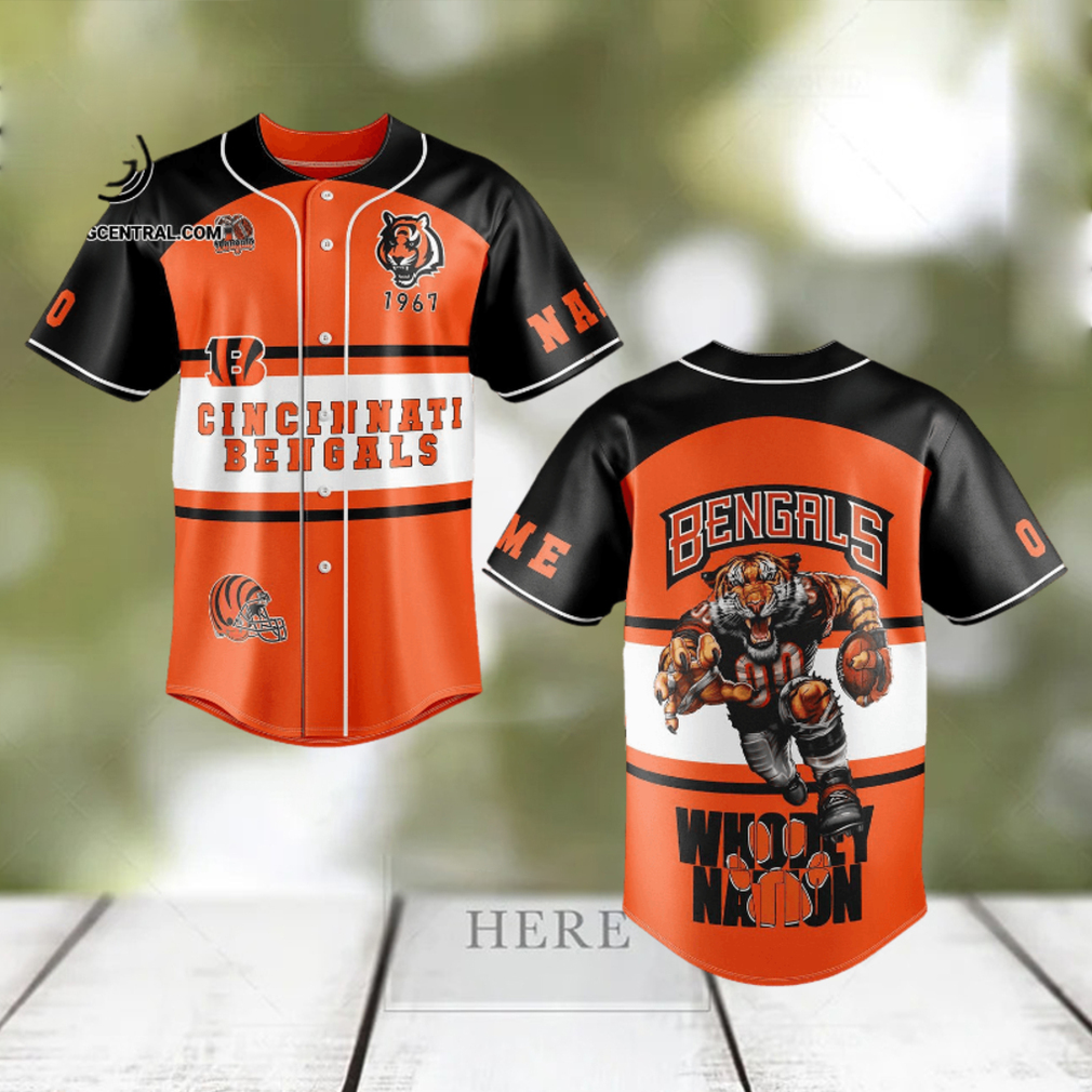 Cincinnati Bengals Classic Full Printing Baseball Jersey Cincinnati Bengals Classic Full Printing Baseball Jersey