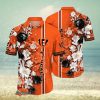 Personalized Name NFL Las Vegas Raiders Hawaiian Shirt 3D Flower Pattern Summer Gift