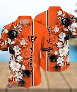 Cincinnati Bengals Hawaii Shirt Flower Aloha Football Team Summer Gift