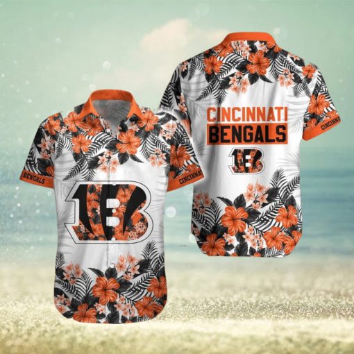 Cincinnati Bengals Hawaiian Shirt Short Combo Set Tropical Style