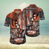 Cincinnati Bengals Short Sleeve Button Up Tropical Hawaiian Shirt