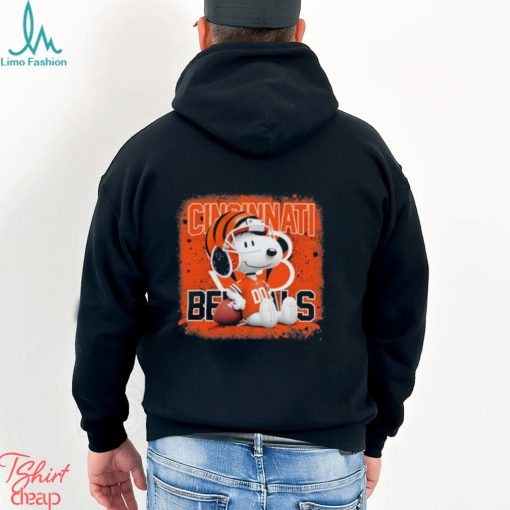 Cincinnati Bengals Mix Snoopy T Shirt