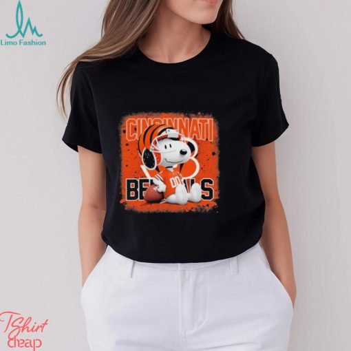 Cincinnati Bengals Mix Snoopy T Shirt