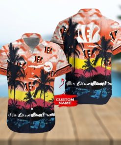 Cincinnati Bengals NFL Gift For Fan Personalized Hawaiian Shirt