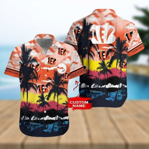 Cincinnati Bengals NFL Gift For Fan Personalized Hawaiian Shirt