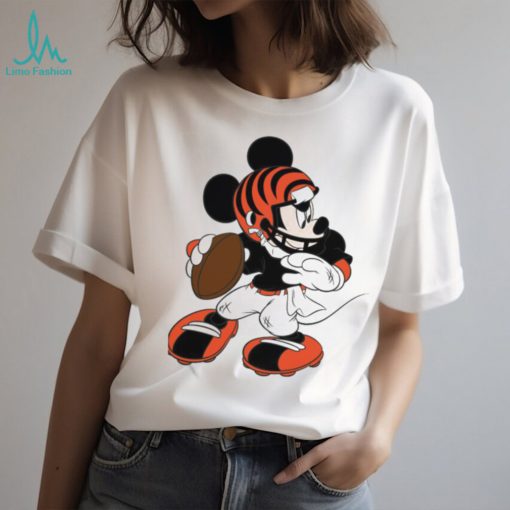 Cincinnati Bengals NFL Mickey Mouse Walt Disney Shirt