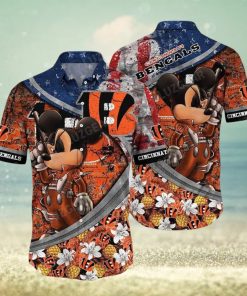 Cincinnati Bengals Nfl Hawaiian Shirt Mickey Graphic New Collection Trending Best Gift For Fans