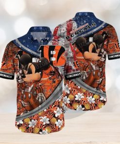 Cincinnati Bengals Nfl Hawaiian Shirt Mickey Graphic New Collection Trending Best Gift For Fans