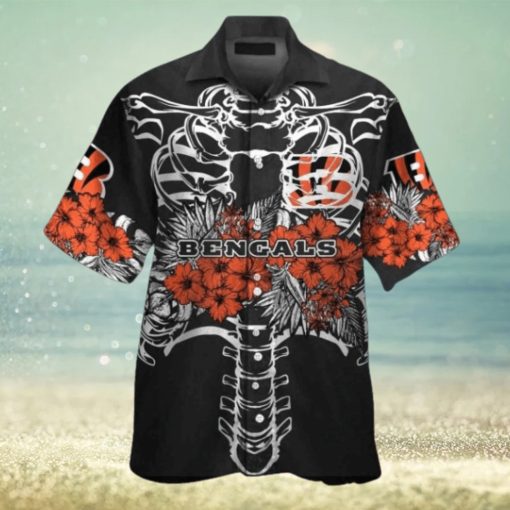 Cincinnati Bengals Seaside Vibes NFL Hawaiian Shirt