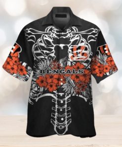 Cincinnati Bengals Seaside Vibes NFL Hawaiian Shirt