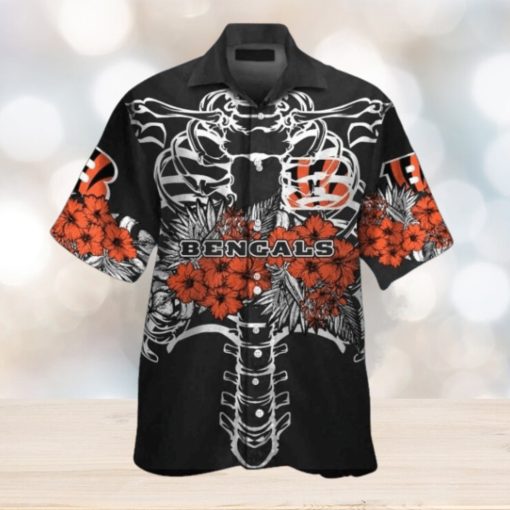 Cincinnati Bengals Seaside Vibes NFL Hawaiian Shirt