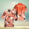 Cincinnati Bengals Sugarskull Short Sleeve Button Up Tropical Hawaiian Shirt