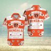 Cincinnati Bengals Baby Yoda Name Personalized Short Sleeve Button Up Tropical Hawaiian Shirt