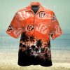 Cincinnati Bengals Engulfed in Fireball on Hawaiian Shirt