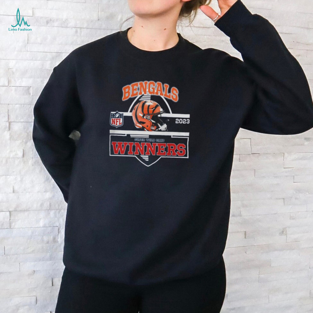 Cincinnati Bengals Winners Champions 2023 Super Wild Card NFL Divisional Helmet Logo Shirt Cincinnati Bengals Winners Champions 2023 Super Wild Card NFL Divisional Helmet Logo Shirt