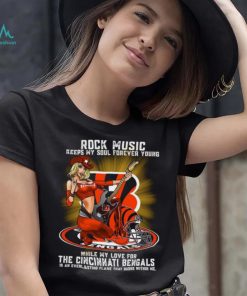 Cincinnati Bengals rock music keep my soul forever young shirt