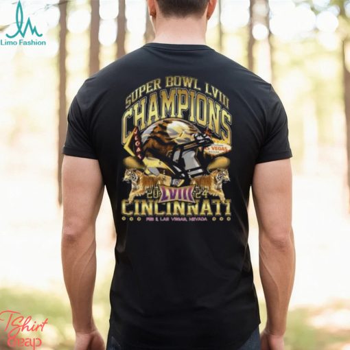 Cincinnati Super Bowl Champions 2024 ‘Gold Rush Vintage T Shirt
