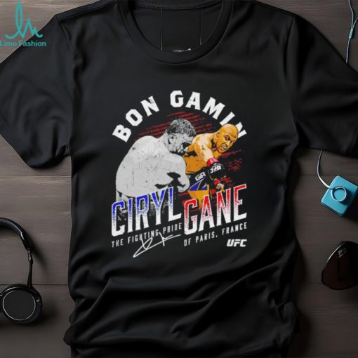 Ciryl Gane UFC bon gamin the fighting pride of Paris vintage shirt