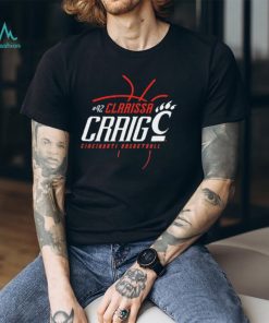 Clarissa Craig Uc Down The Paint Cincinnati basketball t shirt