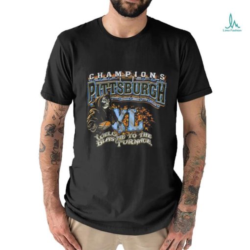 Classic Pittsburgh Steelers Super Bowl XL Reaper Tshirt