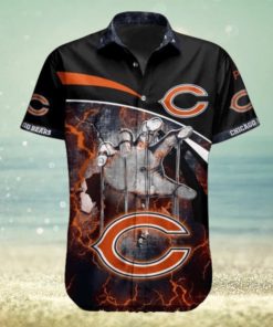 Classic Short Sleeve NFL Chicago Bears Hawaiian Shirt