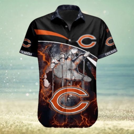 Classic Short Sleeve NFL Chicago Bears Hawaiian Shirt