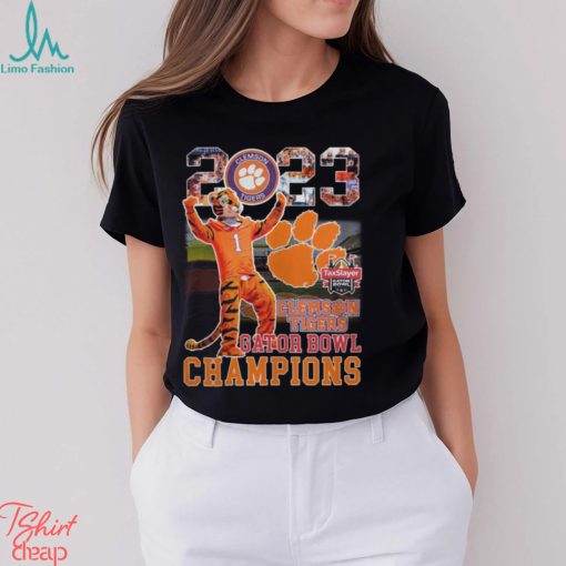 Clemson Tigers Mascot Gator Bowl Champions 2023 Shirt