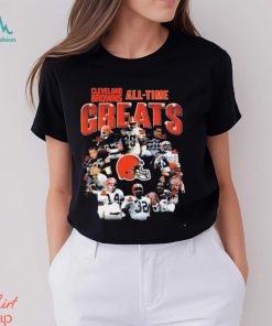 Cleveland Browns All Time Greats Signatures 2023 Shirt