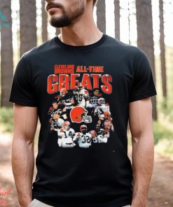 Cleveland Browns All Time Greats Signatures 2023 Shirt