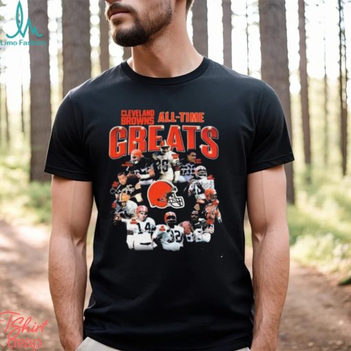 Cleveland Browns All Time Greats Signatures 2023 Shirt