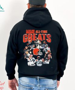 Cleveland Browns All Time Greats Signatures 2023 Shirt