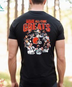 Cleveland Browns All Time Greats Signatures 2023 Shirt