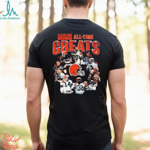 Cleveland Browns All Time Greats Signatures 2023 Shirt