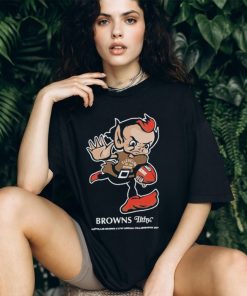 Cleveland Browns Black Brownie Elf T shirt