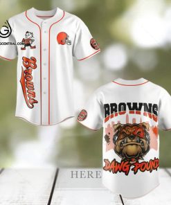 Cleveland Browns Classic All Over Print Baseball Jersey