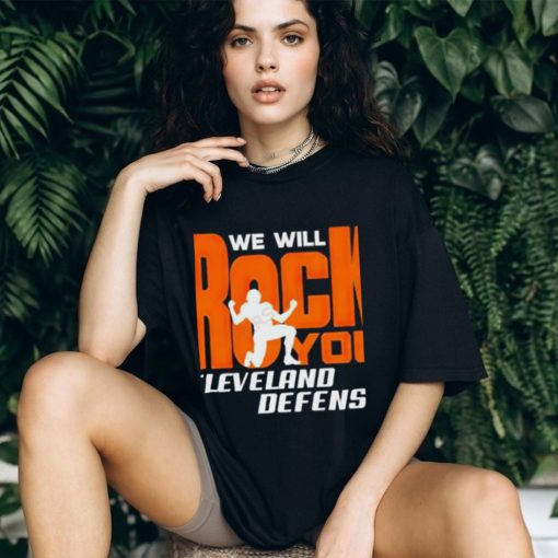 Cleveland Browns Defense We Will Rock You Football Shirt