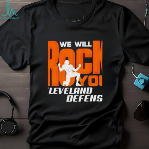 Cleveland Browns Defense We Will Rock You Football Shirt