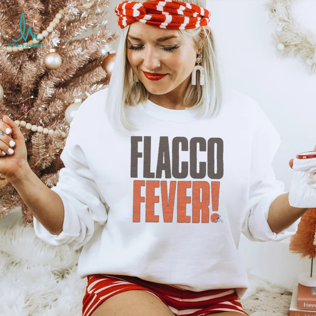 Cleveland Browns Flacco Fever Crewneck Retro NFL Player Shirt Cleveland Browns Flacco Fever Crewneck Retro NFL Player Shirt