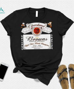 Cleveland Browns Kings of football eight time World Champions shirt