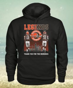 Cleveland Browns Legends Ryan And Brown Memories T Shirt