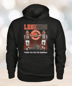Cleveland Browns Legends Ryan And Brown Memories T Shirt