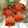 Cleveland Browns NFL Tropical Patterns Hawaiian Shirt Printed Beach Shirts